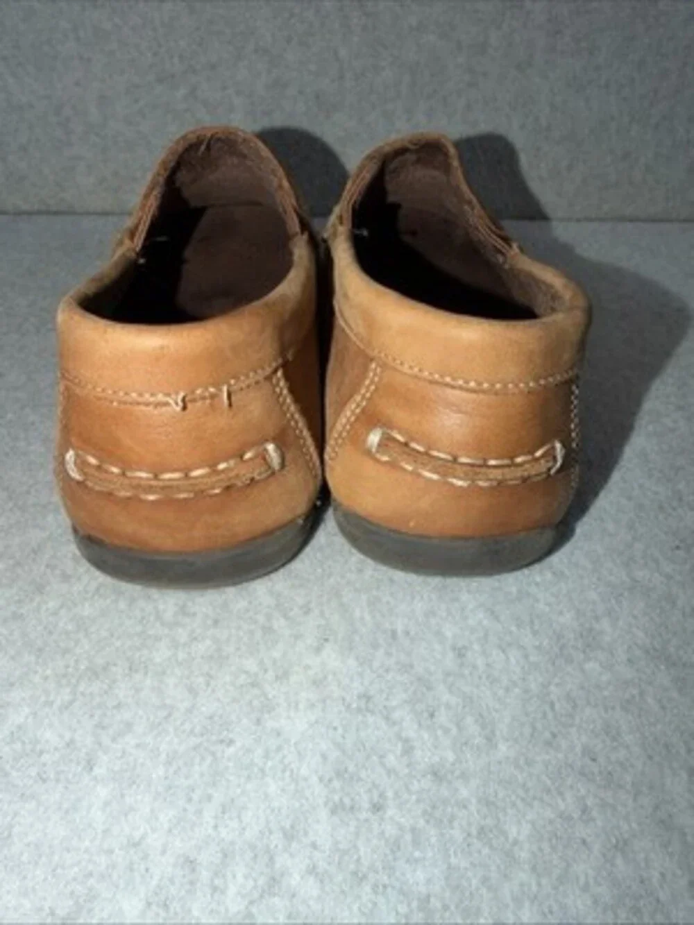 Florsheim Jasper Venetian Jr. Leather Loafers Slip On Shoes Sz 2.5 M Kids Brown